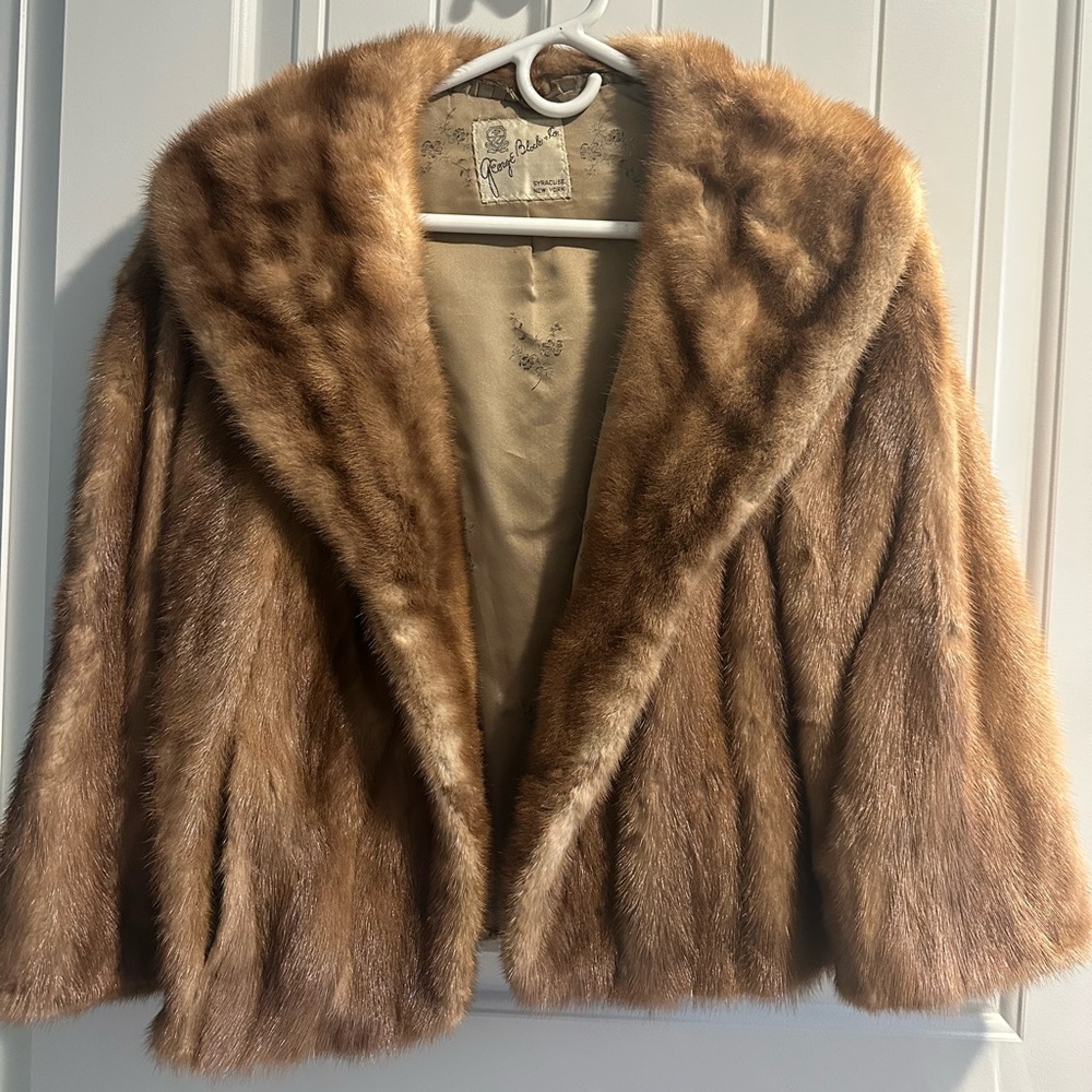 Vintage George Block & Co Mink Coat